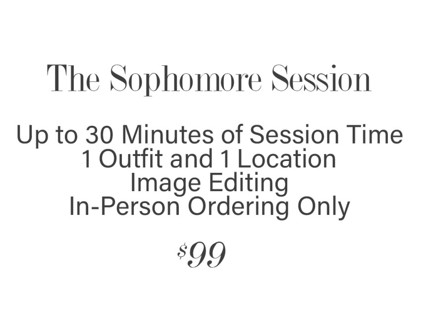 The Sophomore Session